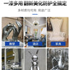 A collection of products including a silver sculpture, a chair, pipes, a support, and a piece of craftwork.
