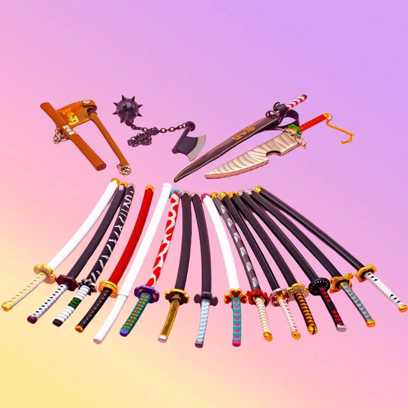 Demon Slayer Mini Katana Sword — Tanjiro & Zenitsu Inspired Replica