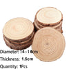 Natural Pine Wood Slices for DIY Crafts and Decor