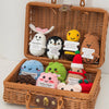 Handmade Crochet Positive Doll with Hugging Card