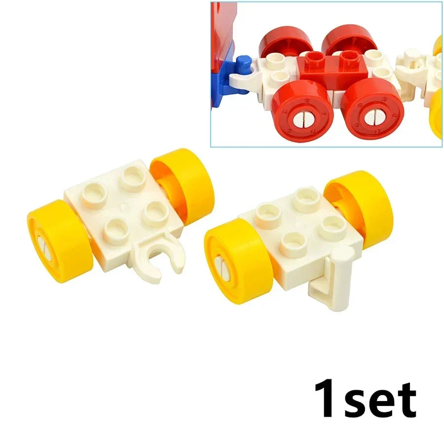 Large Building Blocks Traffic Series Vehicles Set