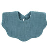 Cotton Baby Bibs with Burp Cloth – Soft Solid Color Bandana Scarf