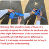 Large 50cm Foam Glider Airplane – Hand-Launch Flying Toy