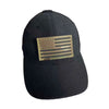 Reflective American Flag Tactical Patch with Glow-in-the-Dark Detail