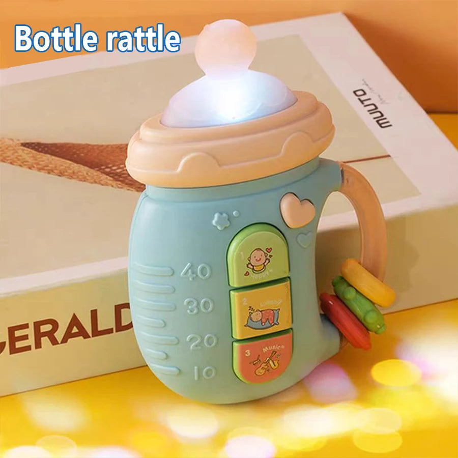 Baby Pacifier Rattle with Lights and Music