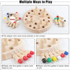 Wooden Color Memory Chess Game for Kids
