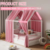 Soft Muslin Bunk Bed Canopy for Kids' Bedroom Decor