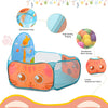Kids' Foldable Ball Pit Play Tent with Storage Basket