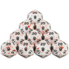 Opaque White Polyhedral Dice Set with Blood Effect for Tabletop RPGs