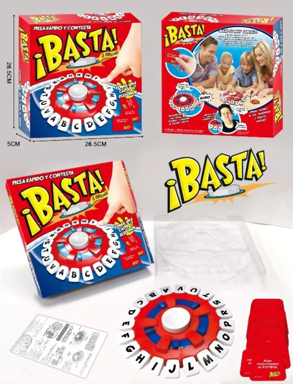 Crazy Letter Game – Interactive Spelling Board Game for Kids & Teens