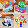 Soft Fabric Pull-and-Play Tissue Box Toy for Babies