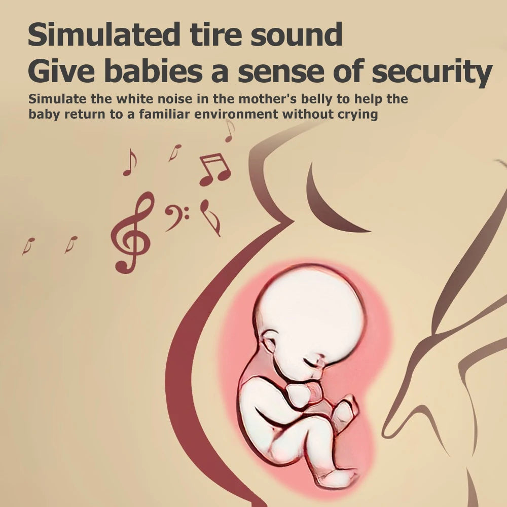 Soothing Musical Crib Mobile with Projector and Remote