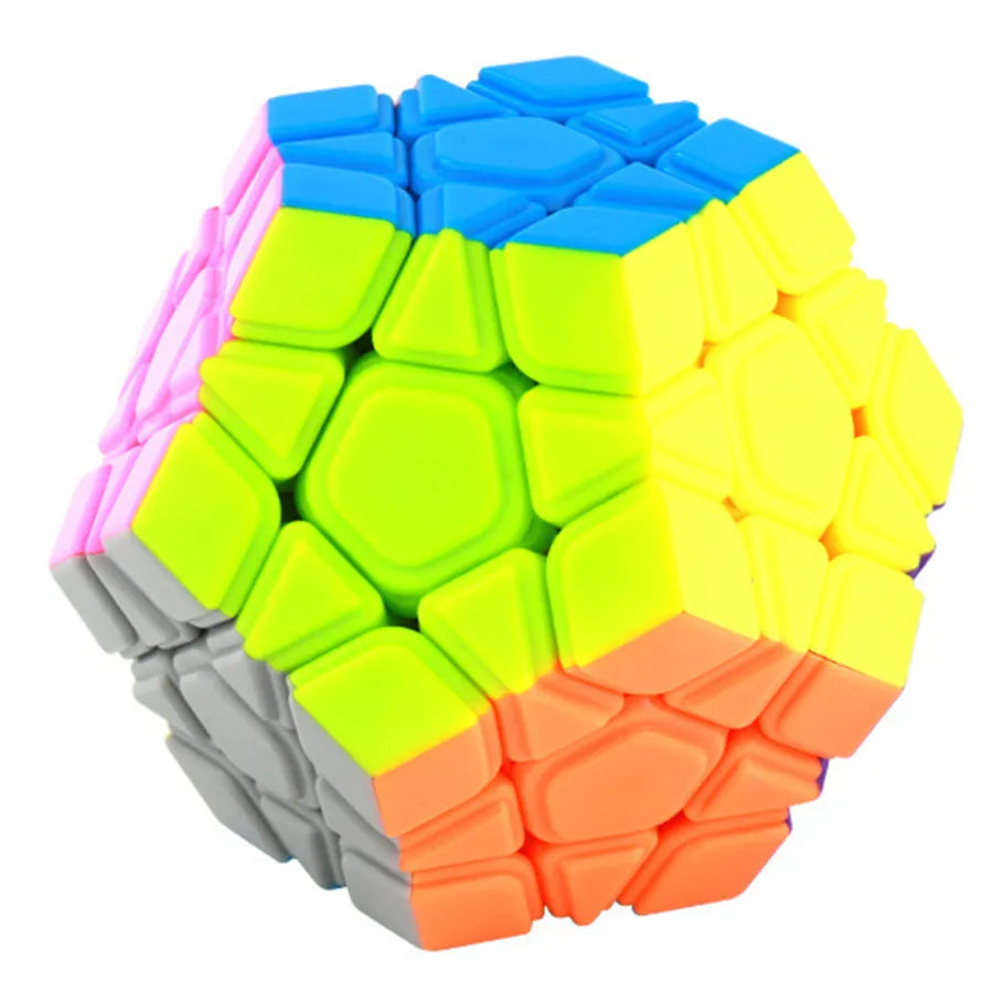 Alien-Shaped Speed Cube Puzzle - Professional Magic Cube Toy