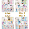 Magnetic Princess Dress-Up Play Set for Creative Girls