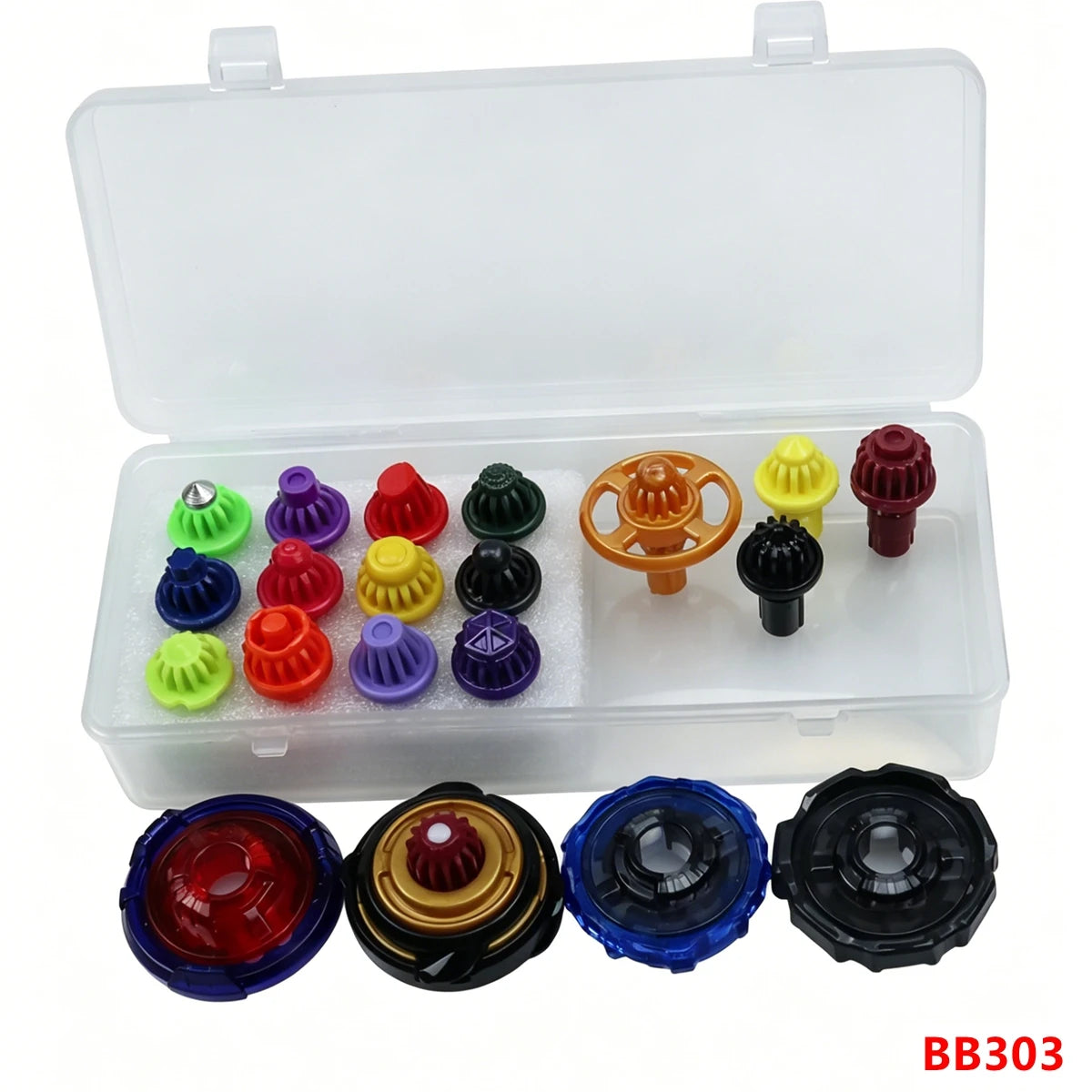 Spinning Top Customization Kit with Storage Case