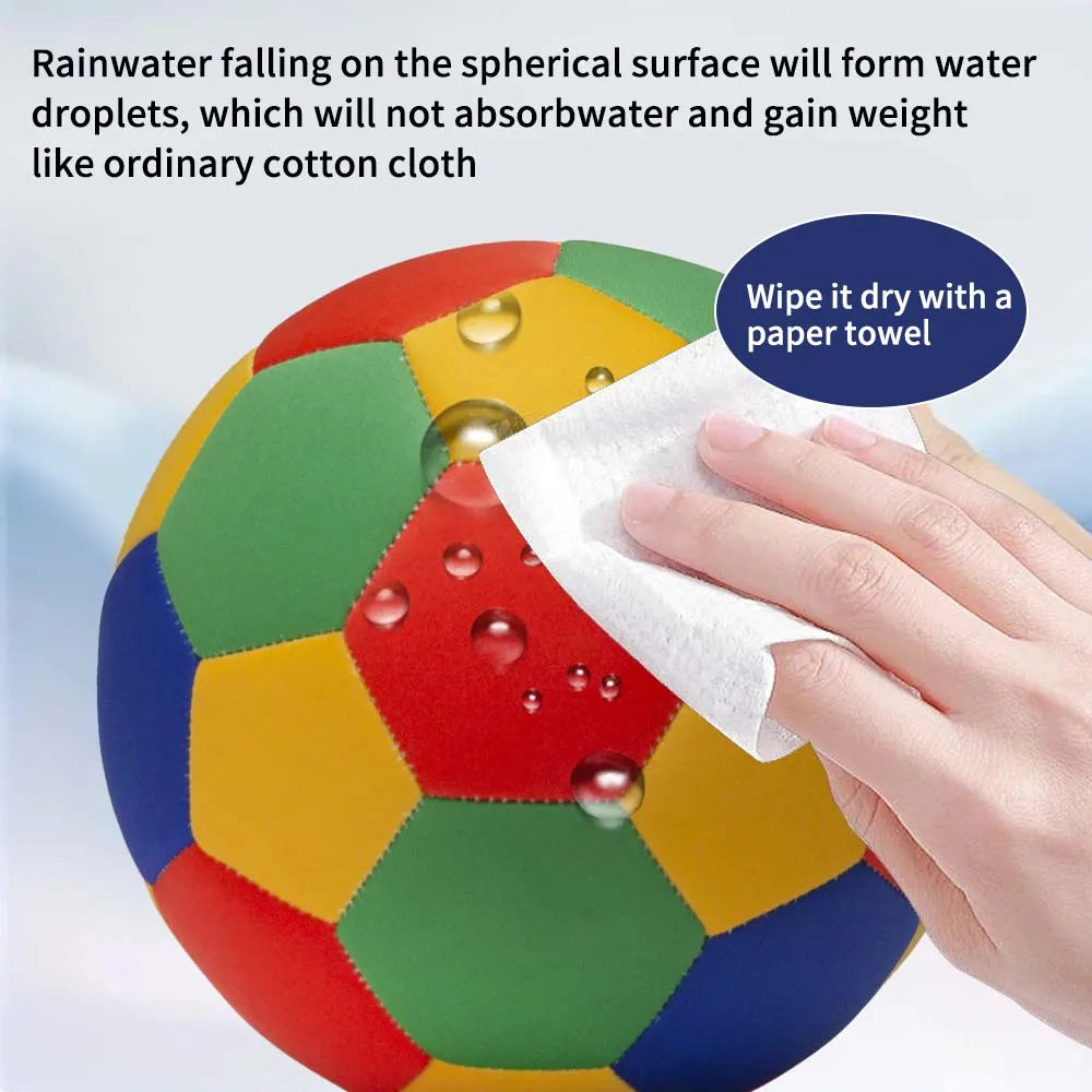 Indoor Silent Soccer Ball for Kids — Soft, Low-Bounce Foam Football