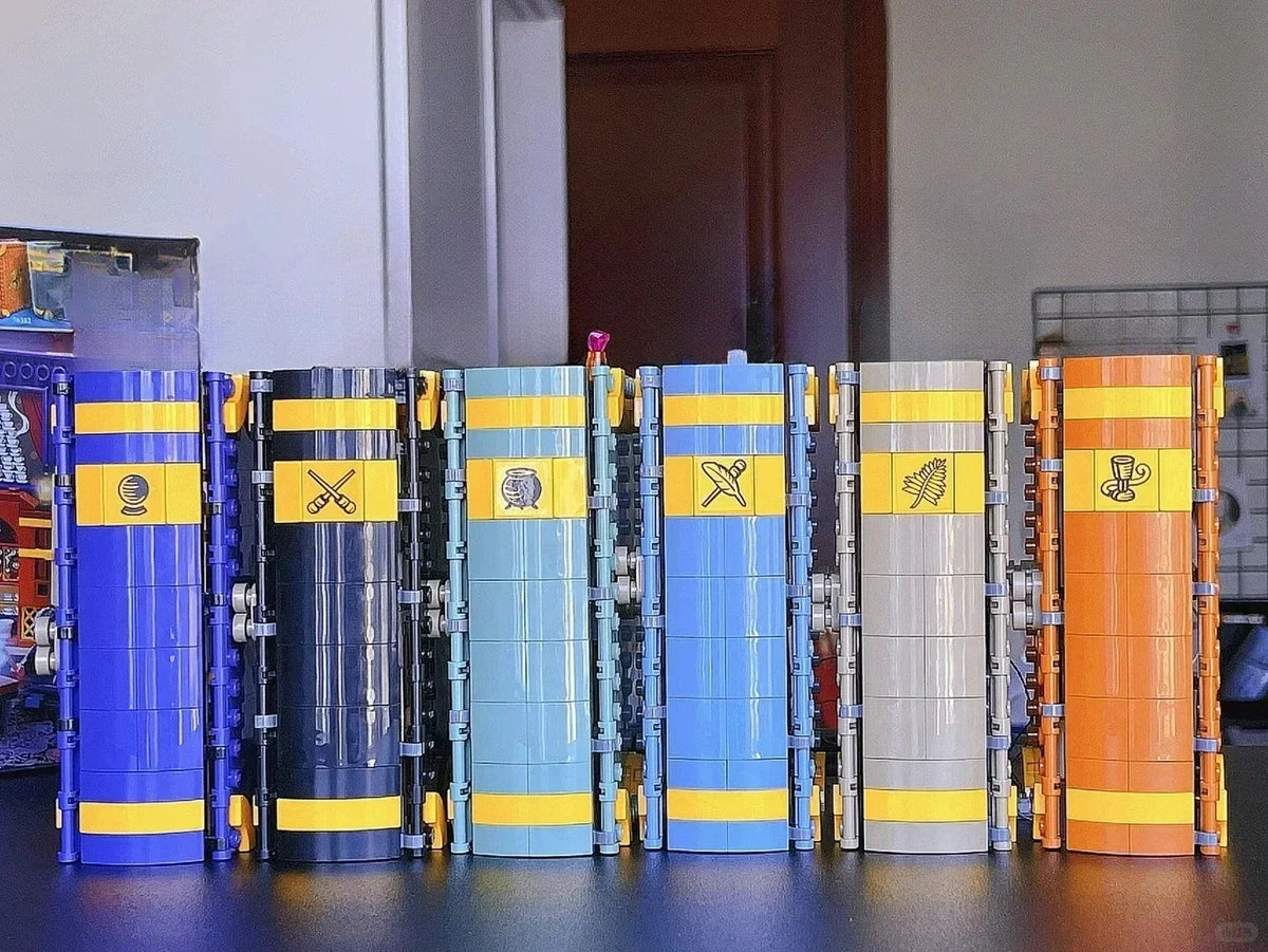Magic Book Building Blocks Set – 6 Enchanted Worlds to Build