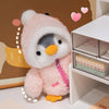 Adorable Kawaii Penguin Plush Toy with Hat and Scarf - 25cm Soft Stuffed Animal
