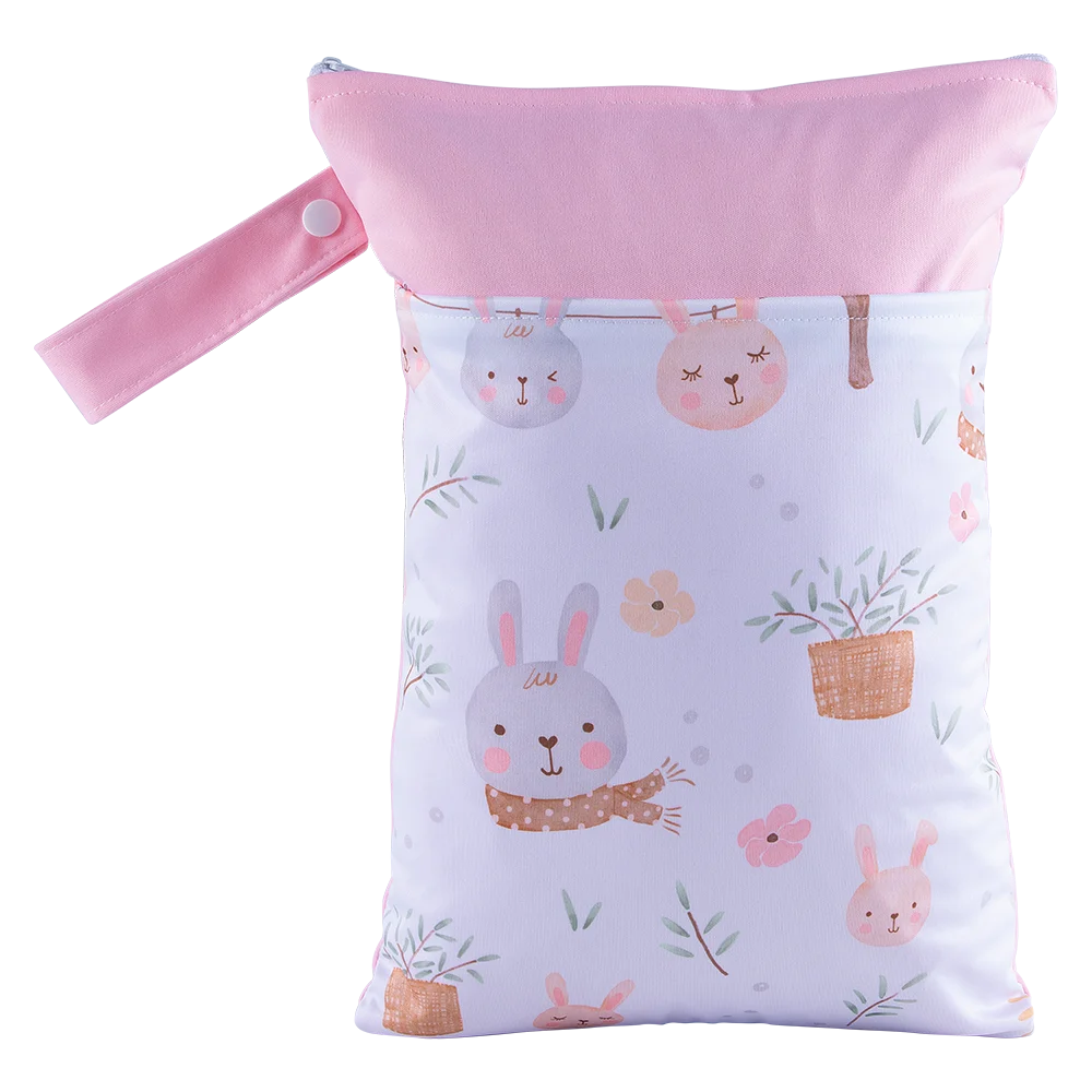 Waterproof Wet & Dry Bag for Swimwear, Diapers, and Gym Gear