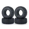 1.0" Mud Terrain Tires for 1/18 & 1/24 RC Crawlers (4-Pack)