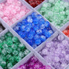 Colorful Cracked Acrylic Beads for Jewelry Making