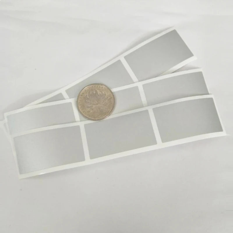 Adhesive Scratch-Off Stickers for DIY Cards and Crafts