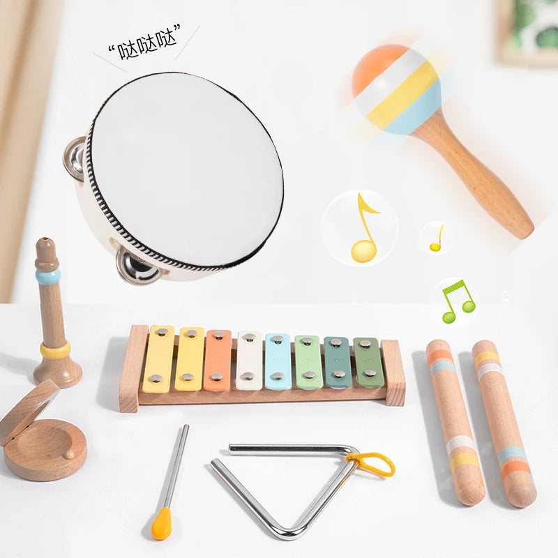 Wooden Montessori Music Set for Kids