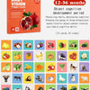 High-Contrast Baby Flash Cards for Visual Development