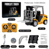 Miniature RC Forklift with Trailer and Bluetooth App Control