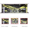 1:64 Scale Car Garage Diorama with USB LED Lighting