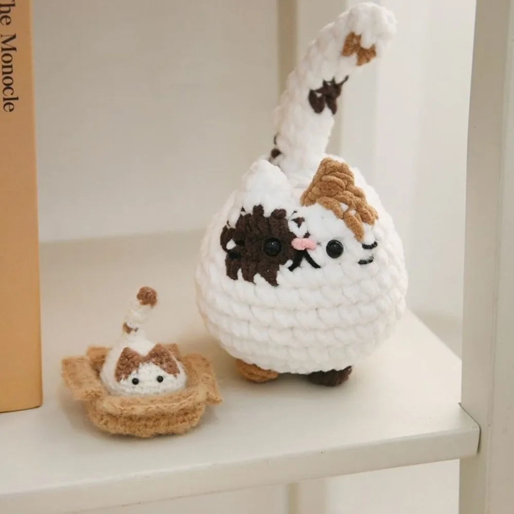DIY Crochet Cat Kit for Beginners – Complete Craft Set