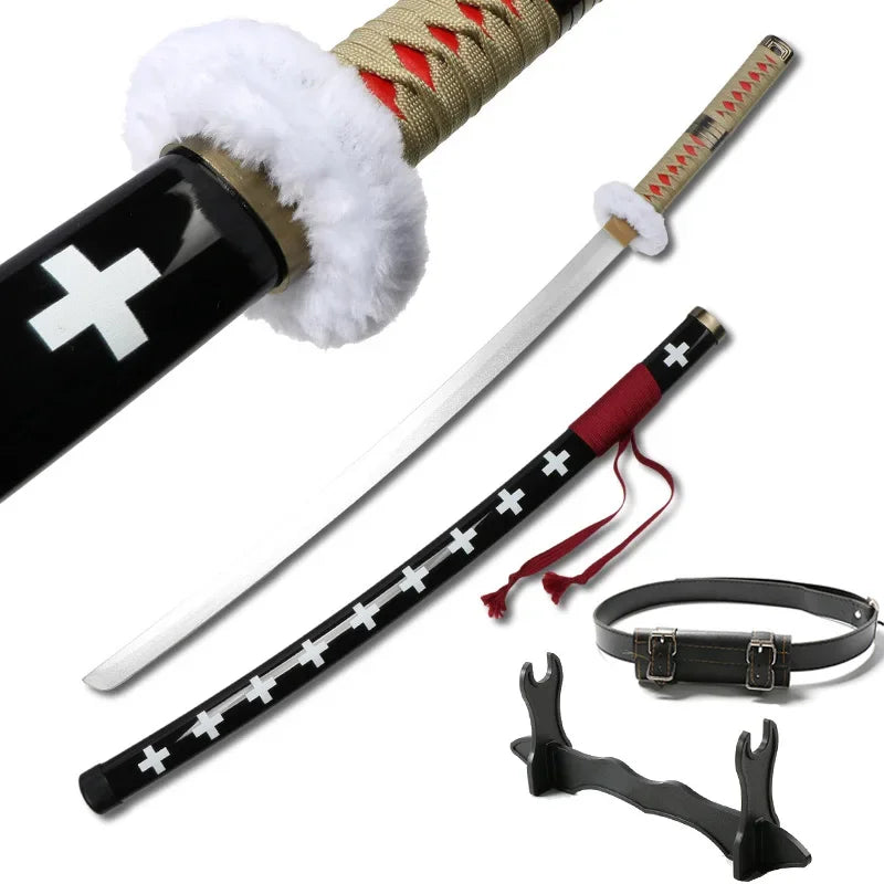 One Piece Roronoa Zoro Bamboo Katana Cosplay Sword