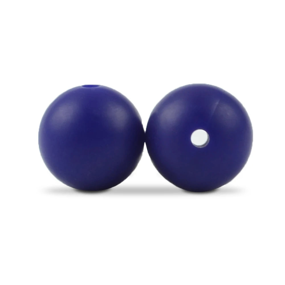 Food-Grade Silicone Beads for Jewelry Making (50-Pack)