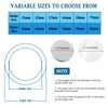 DIY Button Maker Supplies – Metal Pin Badge Parts Kit