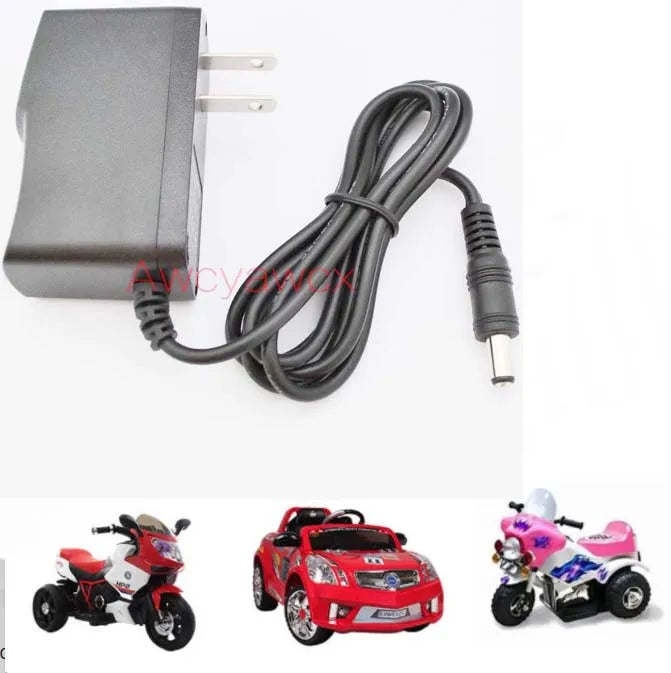 6V/12V Lead-Acid Battery Charger for Kids Ride-On Toys