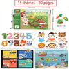 Montessori Quiet Book for Toddlers - Interactive Learning Busy Book