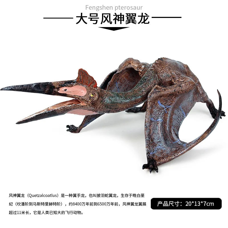 Realistic Dinosaur Figurine Collection for Imaginative Play