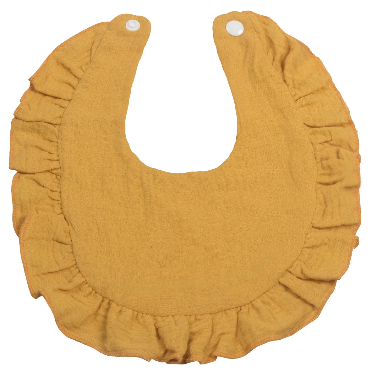 Soft Muslin Cotton Baby Bibs (3-Pack) with Snap Closure