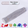 100-Piece Chenille Stem Pipe Cleaners for Crafts & Decor