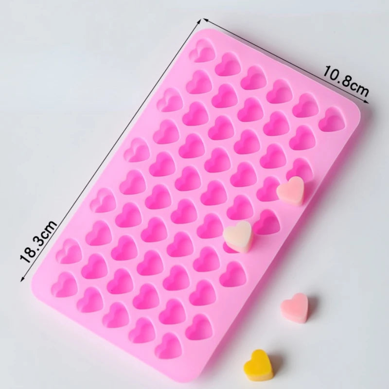 Mini Heart Silicone Mold for Candles, Soap & Resin