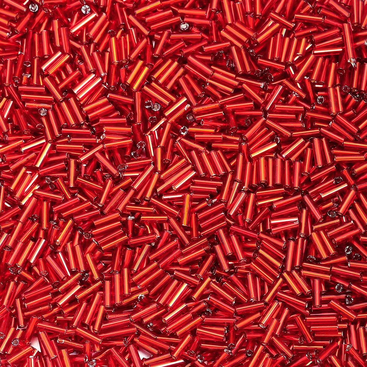 2mm Glass Seed Beads for Jewelry Making – Colorful Tube Beads (10g Pack)