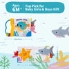 Soft Baby Cloth Book with 3D Animal Tails