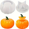 Pumpkin Silicone Mold Set for Resin, Candles & Candy Jars (2-Pack)