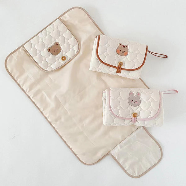 Foldable Waterproof Diaper Changing Pad for Babies