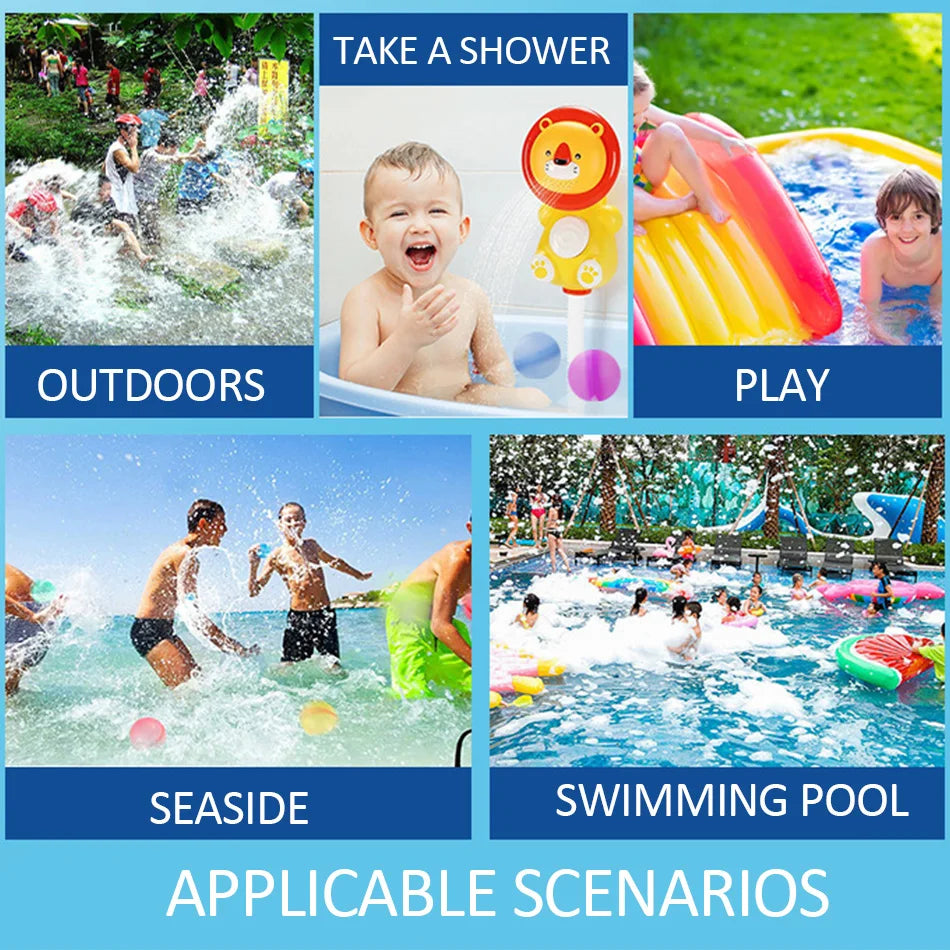 Reusable Water Balloons – Quick-Fill Splash Balls for Summer Fun