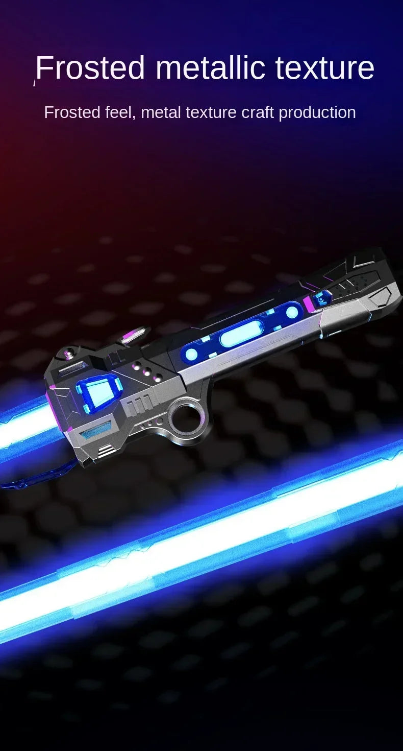 Telescopic Glow Sword with Music & Rotating Lights