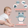 Baby Teething Mittens - Food-Grade Silicone Chew Glove with Cute Bunny Design