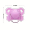Silicone Baby Pacifier with Flower Design and Protective Cover