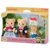 Sylvanian Families Cookie Bear Twins Family set in packaging
