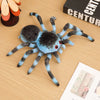 Realistic Tarantula Spider Plush Toy - Soft Cuddly Halloween Stuffed Animal